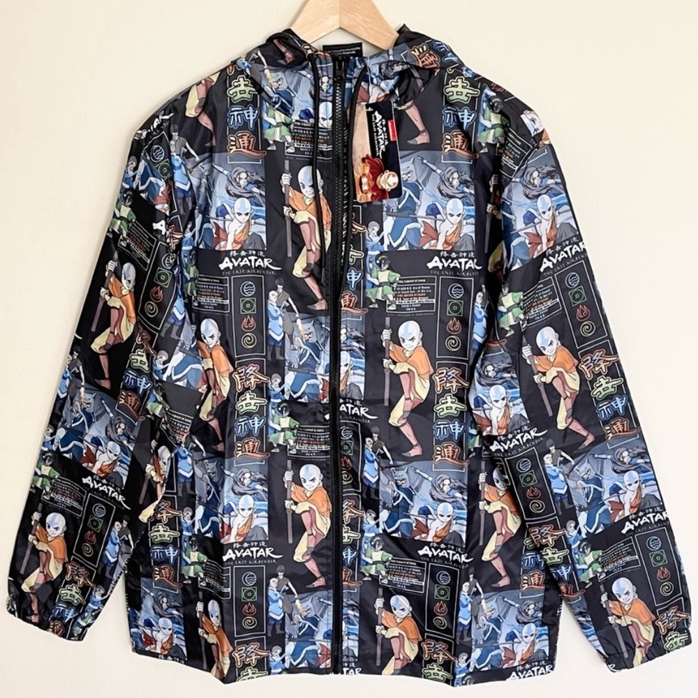 Avatar Graphic Hoodie Windbreaker